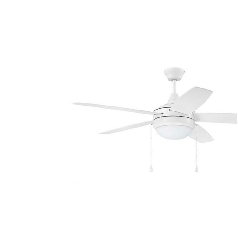 Image 4 52" Craftmade Phaze 5 White LED Ceiling Fan more views