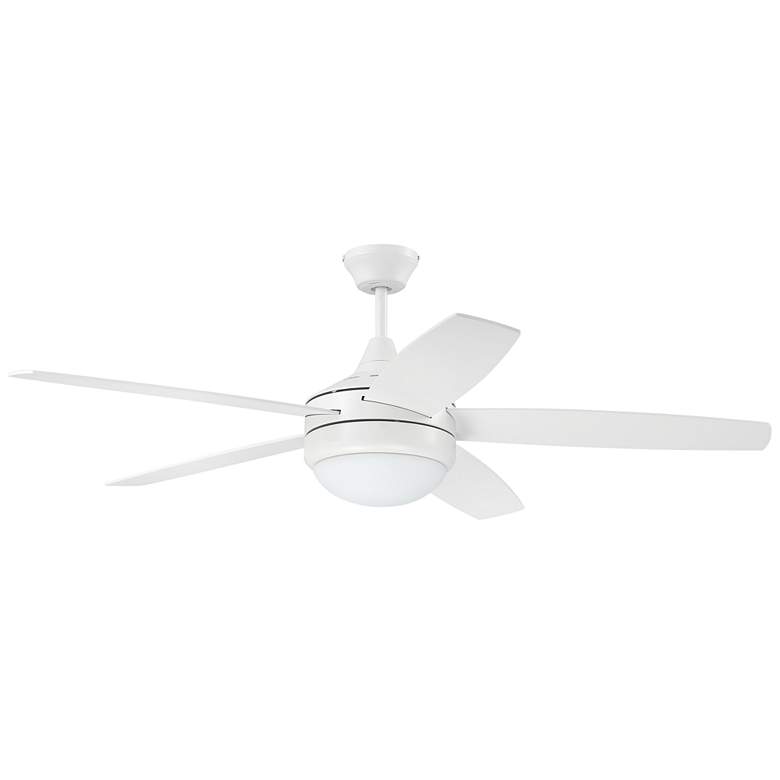 Image 1 52" Craftmade Phaze II White LED Ceiling Fan