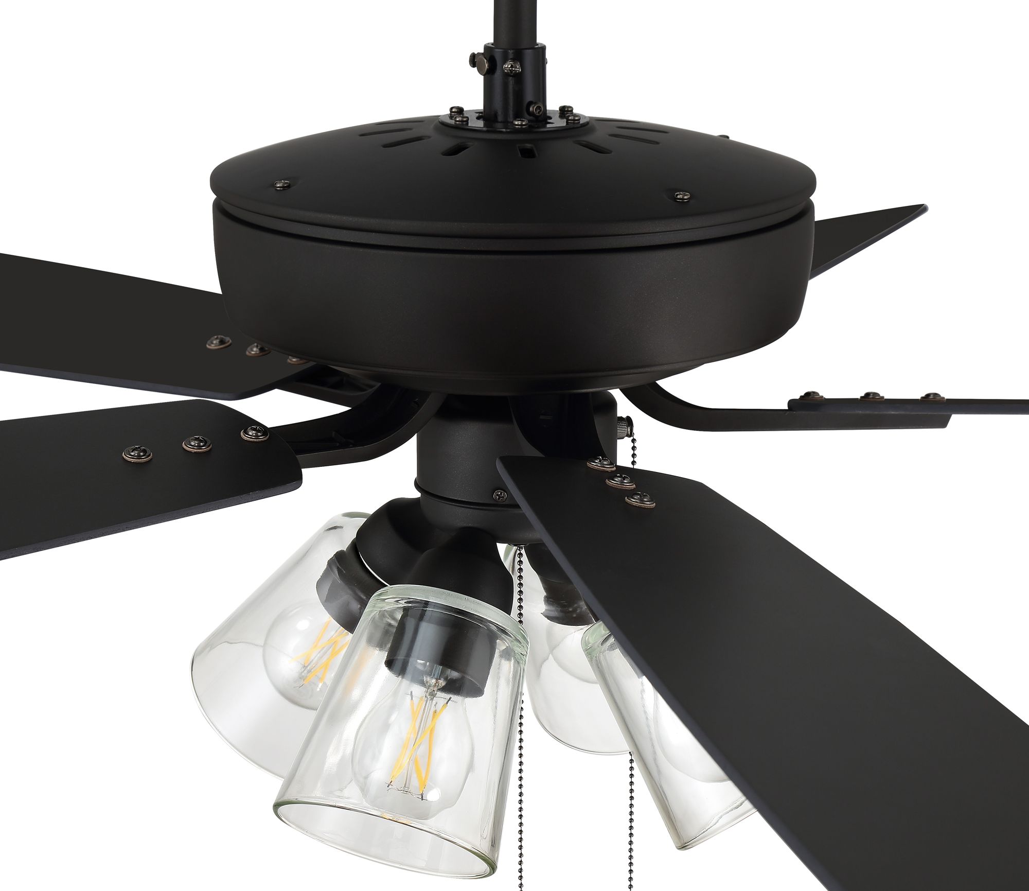 52" Craftmade Pro Plus Espresso LED Ceiling Fan