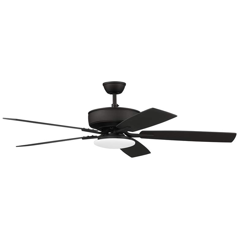 Image 1 52" Craftmade Pro Plus Espresso LED Ceiling Fan