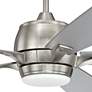 52" Craftmade Stellar Brushed Nickel LED Ceiling Fan with Wall Control