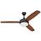 52" Craftmade Targas Espresso LED Ceiling Fan with Remote
