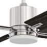 52" Craftmade Teana Brushed Polished Nickel LED Fan with Wall Control