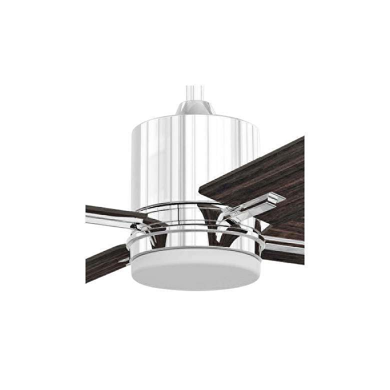 Image 3 52" Craftmade Teana Chrome LED Ceiling Fan with Wall Control more views