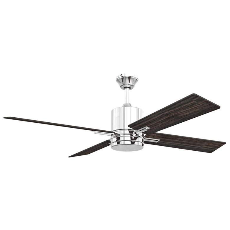 Image 4 52" Craftmade Teana Chrome LED Ceiling Fan with Wall Control more views