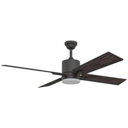 52&quot; Craftmade Teana Espresso LED Ceiling Fan with Wall Control