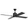52" Craftmade Teana Flat Black LED Ceiling Fan
