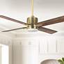 52" Craftmade Teana Satin Brass LED Indoor Ceiling Fan Wall Control