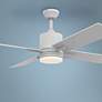 52" Craftmade Teana White LED Ceiling Fan with Wall Control