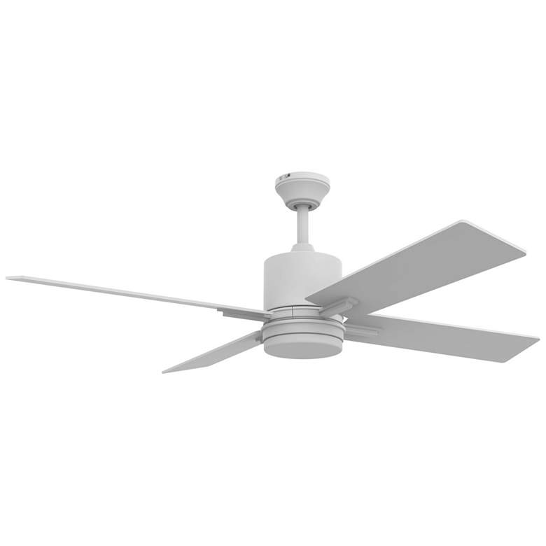 Image 4 52" Craftmade Teana White LED Ceiling Fan with Wall Control more views