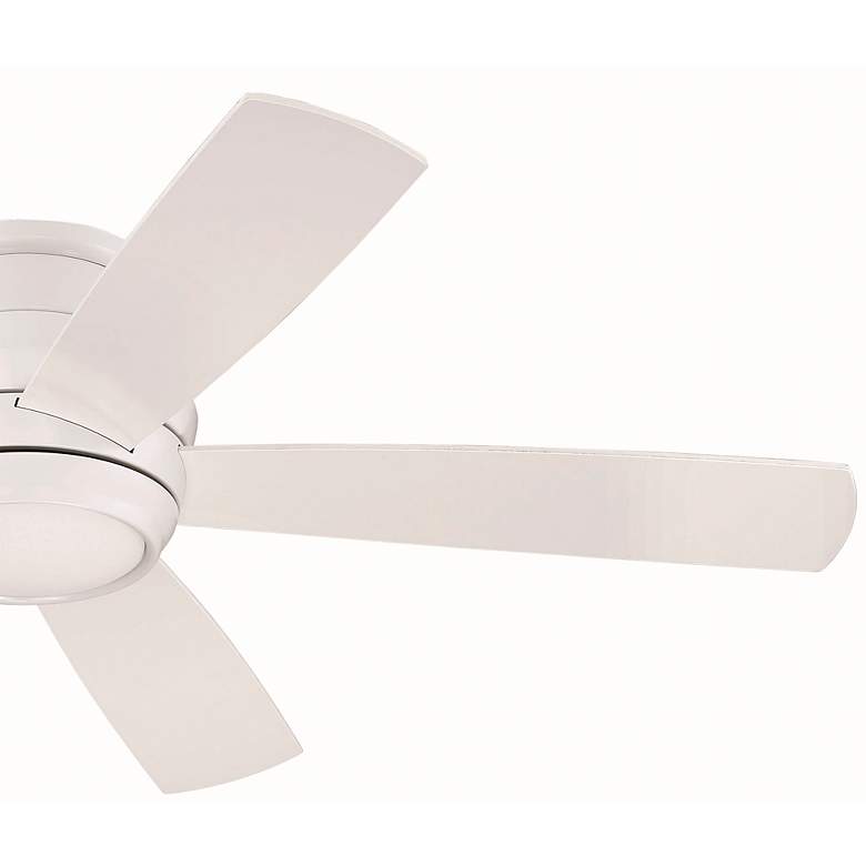 Image 2 52" Craftmade Tempo 5-Blade White Hugger Ceiling Fan more views