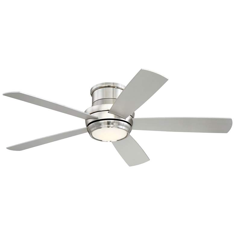 Image 1 52" Craftmade Tempo Hugger Ceiling Fan with LED Light and Remote