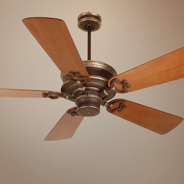 Image 1 52" Craftmade Woodward Vintage Madera Ceiling Fan