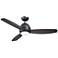 52" Curva Graphite LED Outdoor Ceiling Fan