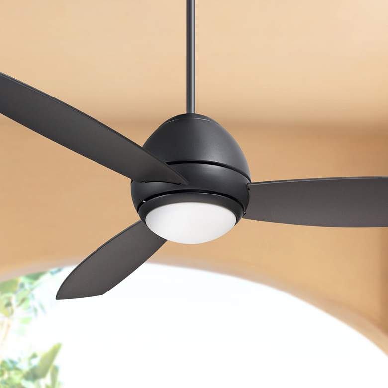Image 1 52" Curva Graphite LED Outdoor Ceiling Fan