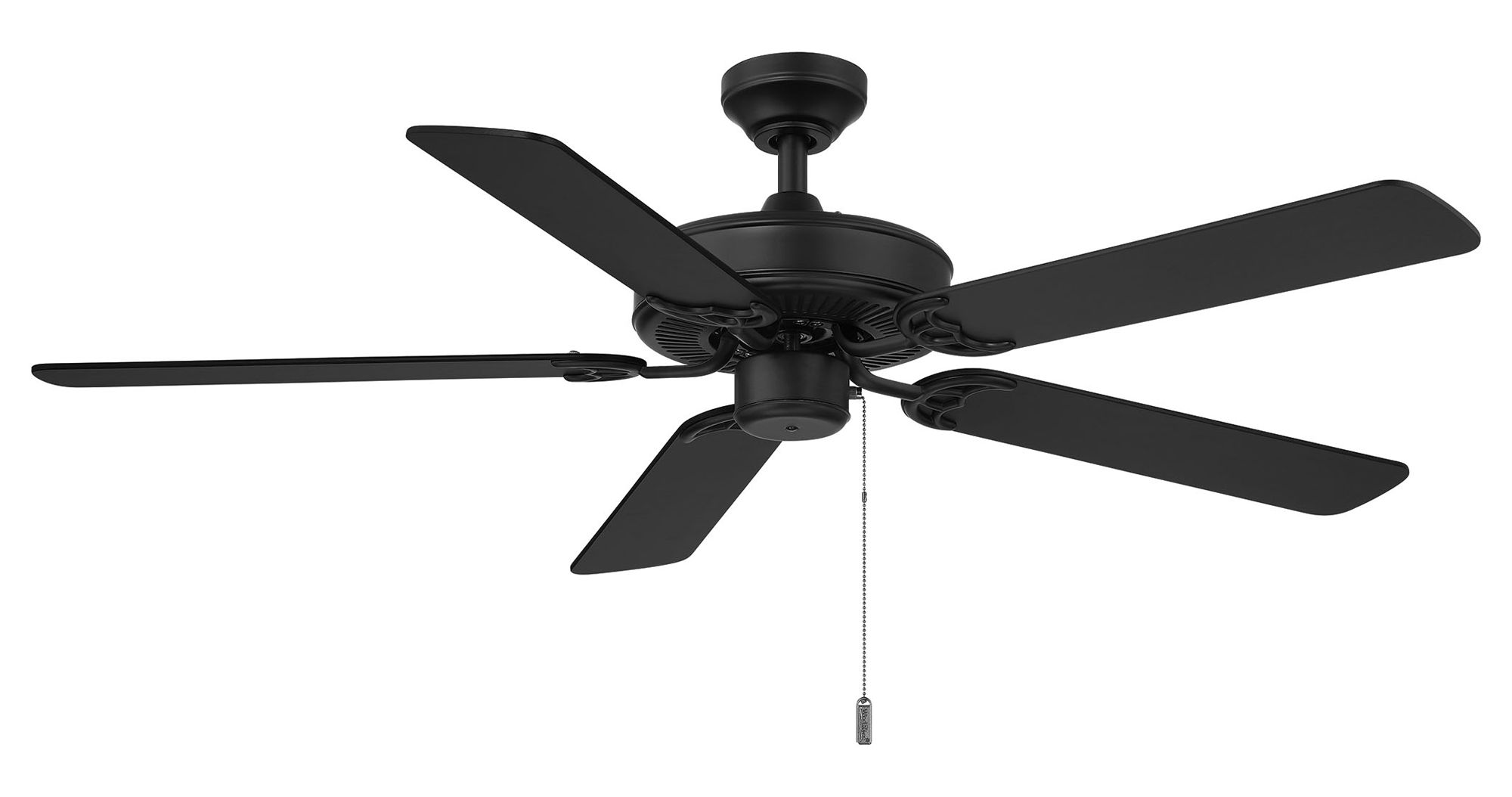 Image 2 52" Dalton Matte Black Ceiling Fan more views