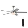 5_52" Designers Astrea LED Brushed Nickel LED Smart Ceiling Fan more views