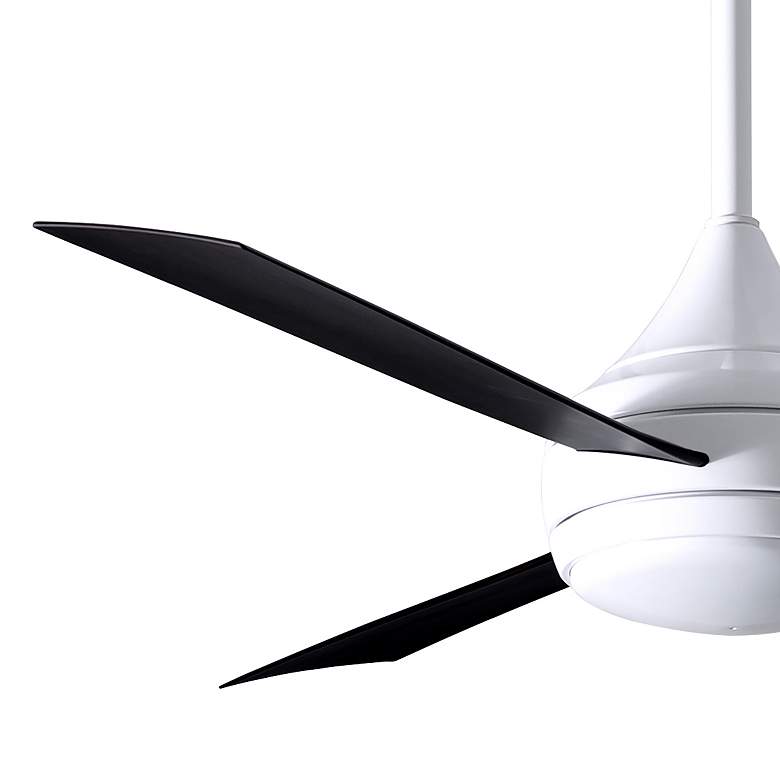 Image 6 52" Donaire Gloss White and Matte Black LED Ceiling Fan more views