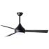 52" Donaire Matte Black and Brushed Bronze LED Ceiling Fan