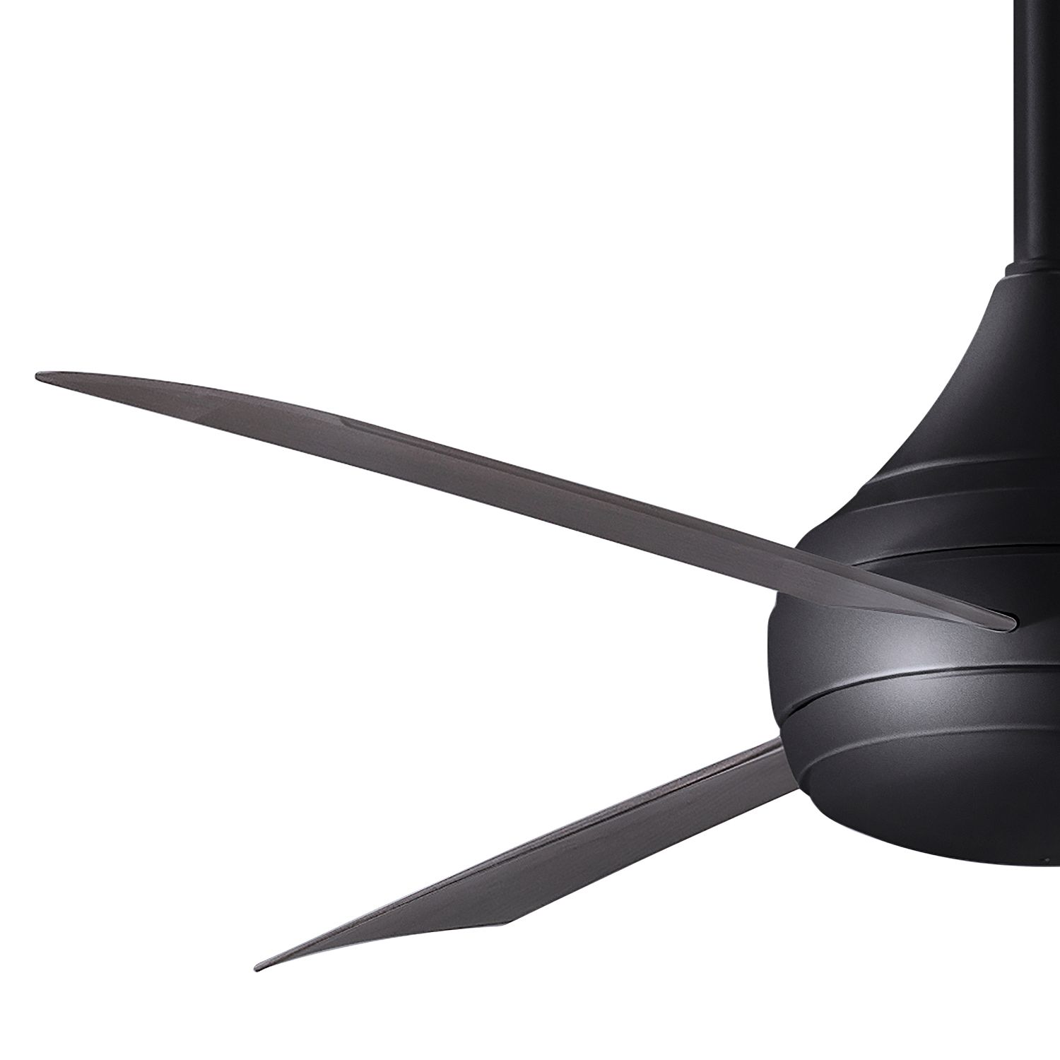 52" Donaire Matte Black and Brushed Bronze LED Ceiling Fan