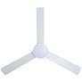 3_52" Eglo Pierport Matte White LED Smart Ceiling Fan more views