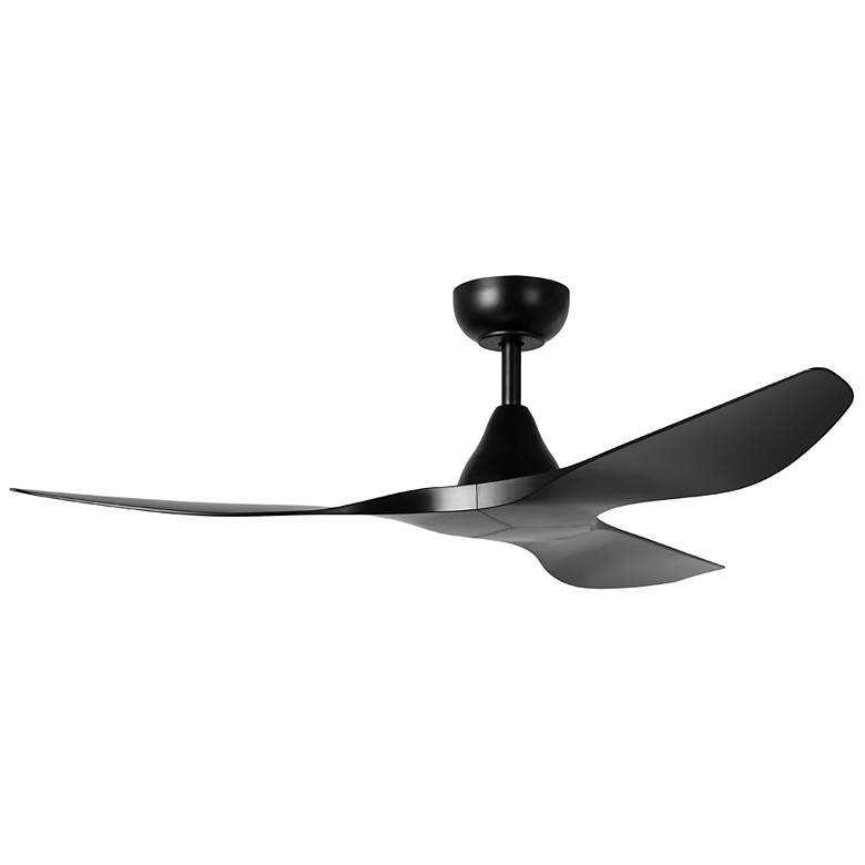 Image 1 52" Eglo Surfline Black Smart Ceiling Fan
