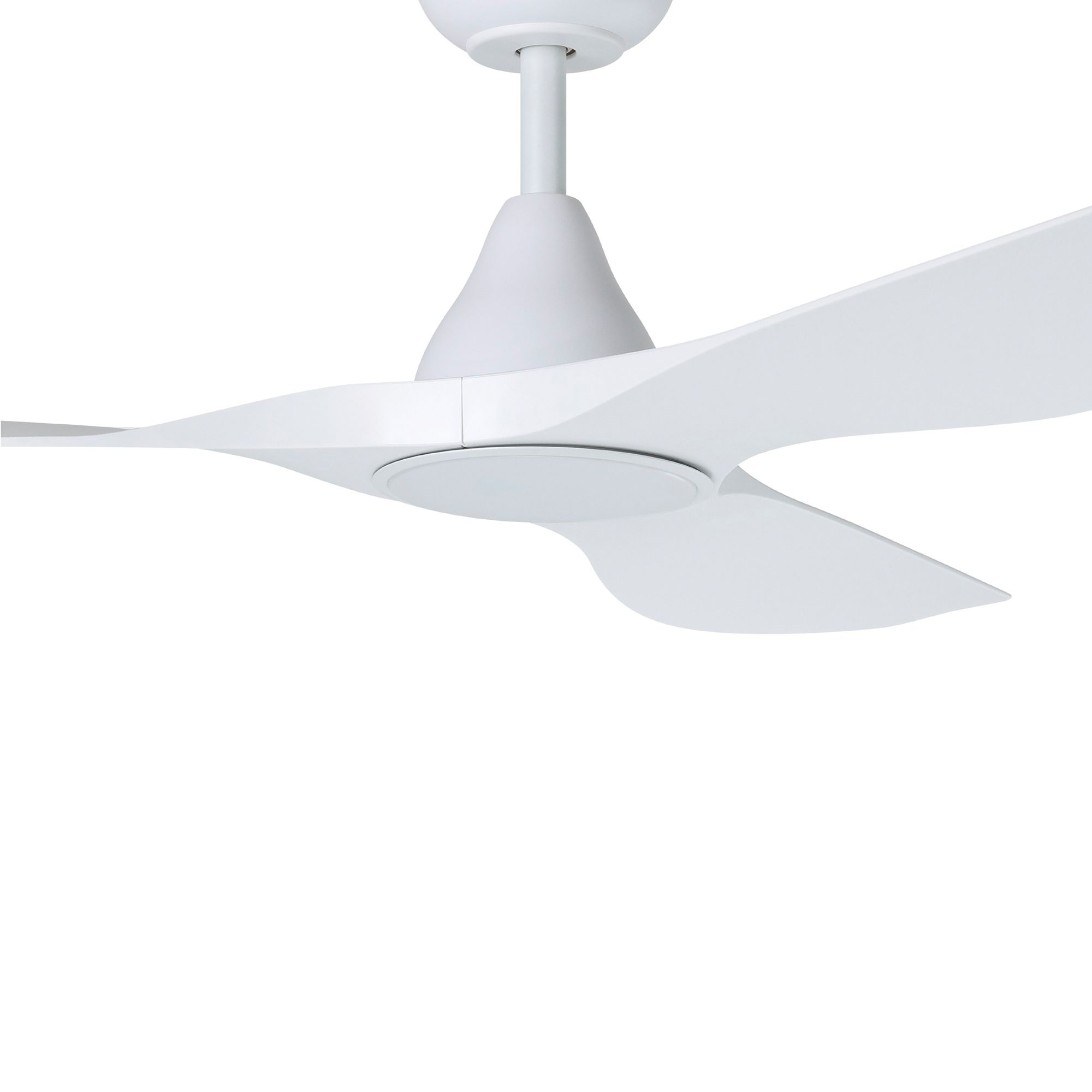 Image 2 52" Eglo Surfline White LED Ceiling Fan more views