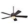 52" Emerson Atomical Oil Rubbed Bronze Ceiling Fan