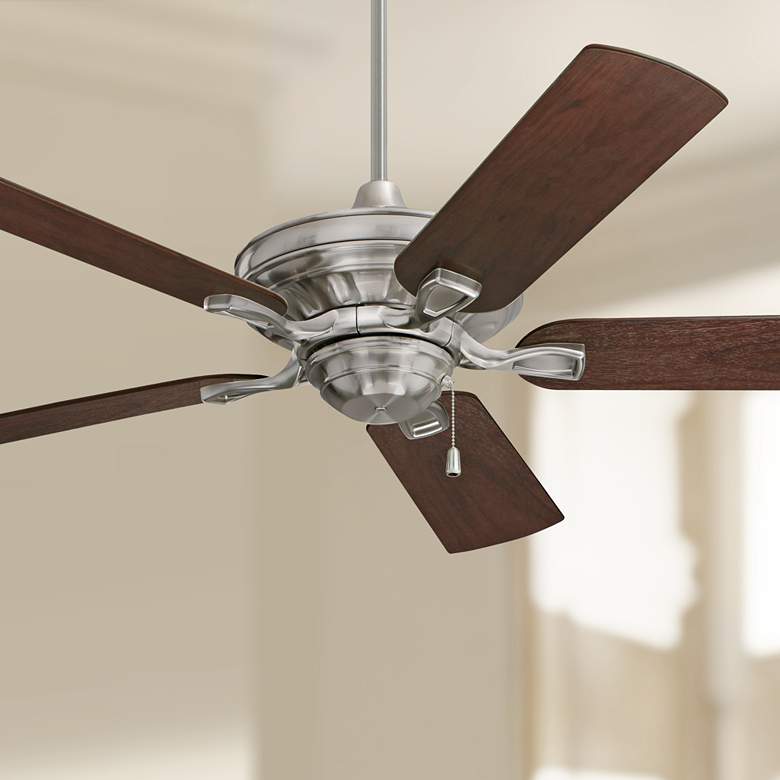 Image 1 52" Emerson Carrera Bella Brushed Steel Ceiling Fan
