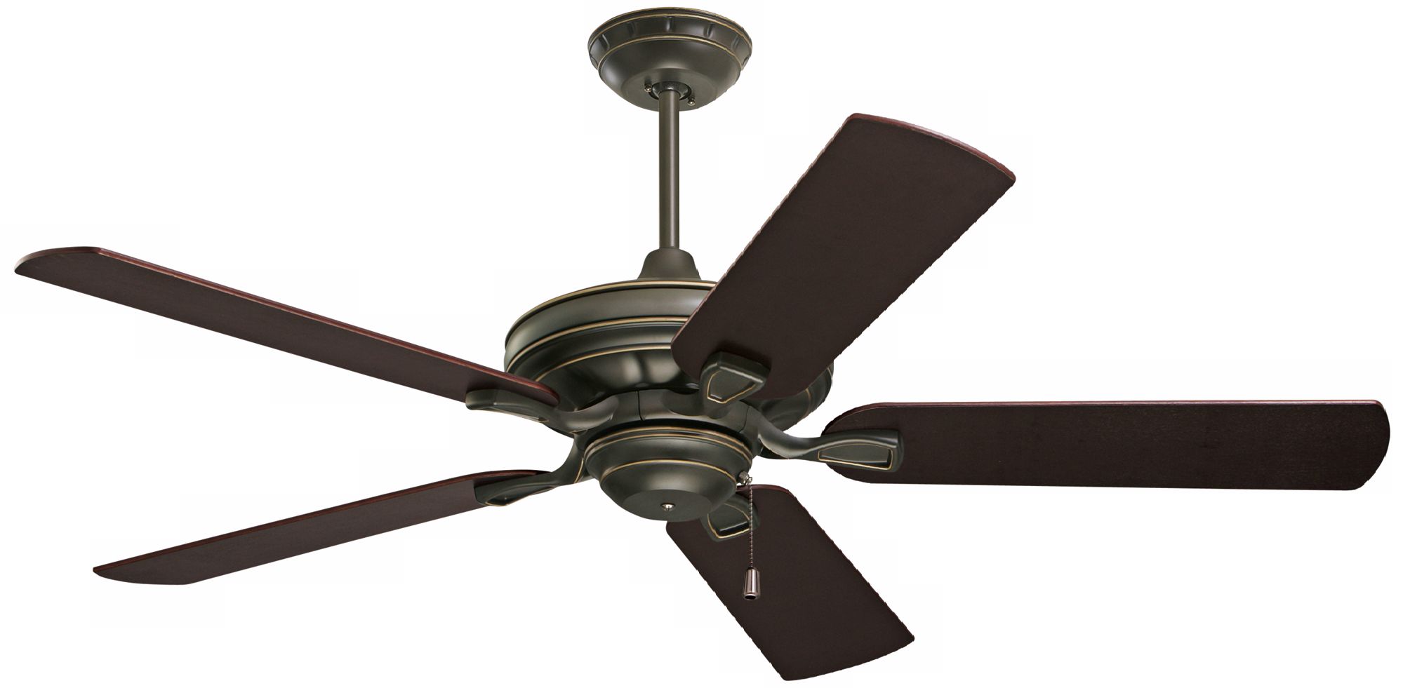 52" Emerson Carrera Bella Golden Espresso Ceiling Fan