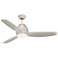 52" Emerson Curva Brushed Steel Ceiling Fan