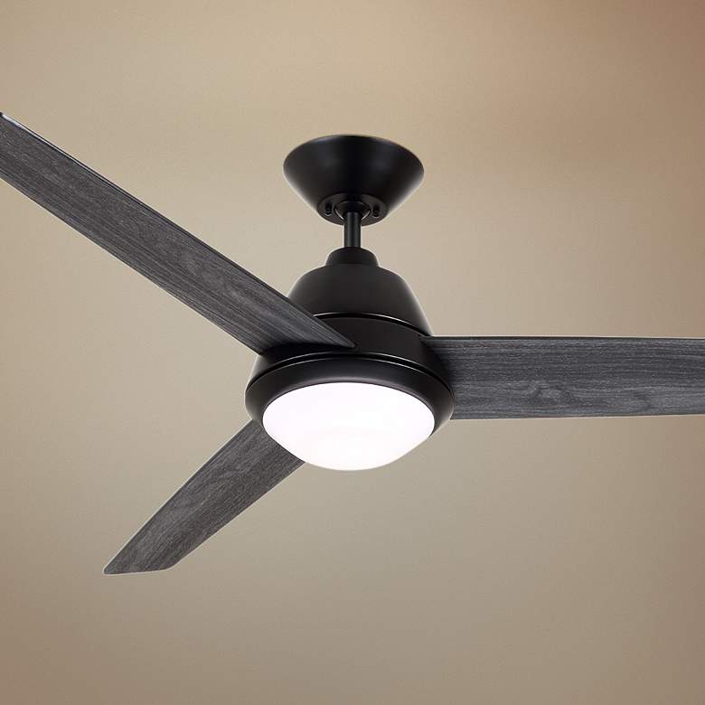 Image 1 52 inch Emerson Geode BBQ Black LED Ceiling Fan