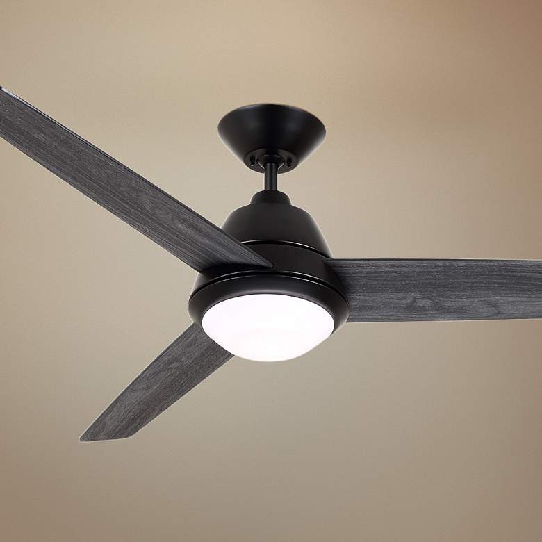 Image 1 52" Emerson Geode BBQ Black LED Ceiling Fan
