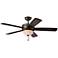 52" Emerson Summerhaven Golden Espresso Ceiling Fan