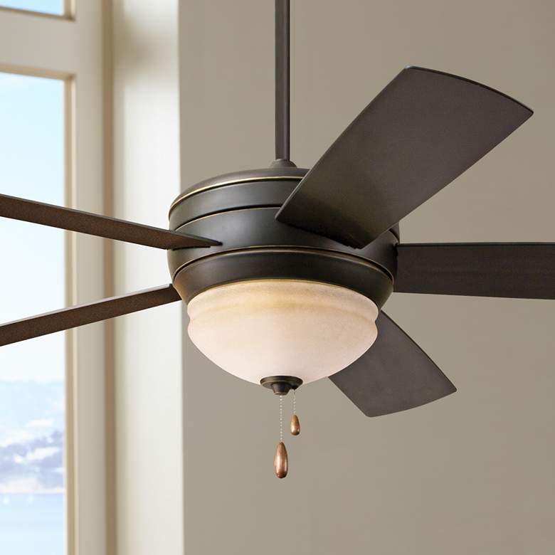 Image 1 52" Emerson Summerhaven Golden Espresso Ceiling Fan