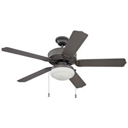 52&quot; Enduro ABS Housing Espresso LED Outdoor Pull Chain Ceiling Fan