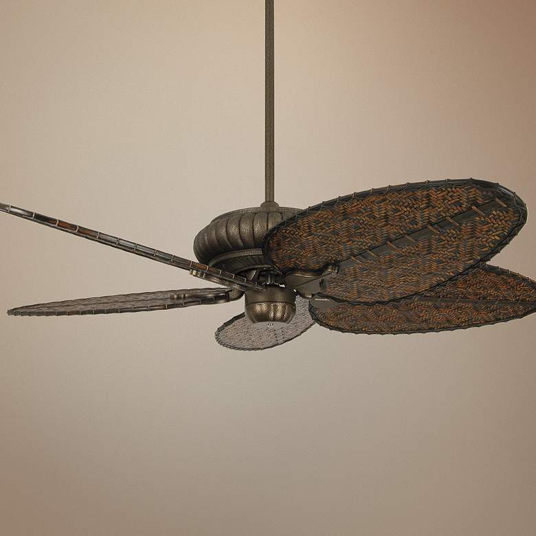 Image 1 52 inch Fanimation Belleria Aged Bronze Ceiling Fan