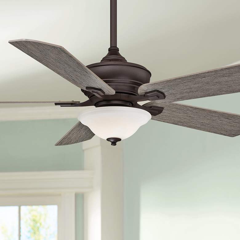 Image 1 52 inch Fanimation Camhaven V2 Matte Greige LED Ceiling Fan