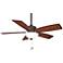 52" Fanimation Cancun Bamboo Wet Ceiling Fan with Light