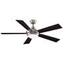2_52" Fanimation Clelano V2 Brushed Nickel LED Ceiling Fan