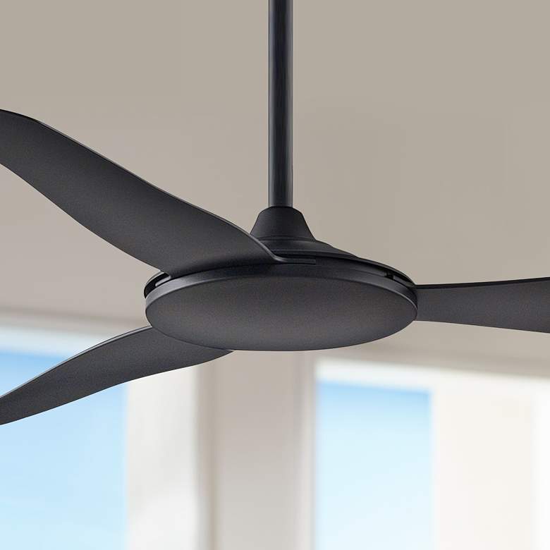 Image 1 52 inch Fanimation Glideaire Black Modern Smart Ceiling Fan