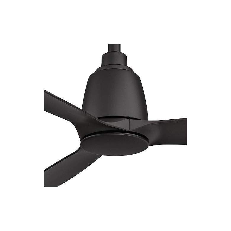 52&quot; Fanimation Kute Black Damp Modern Ceiling Fan with Remote Control more views