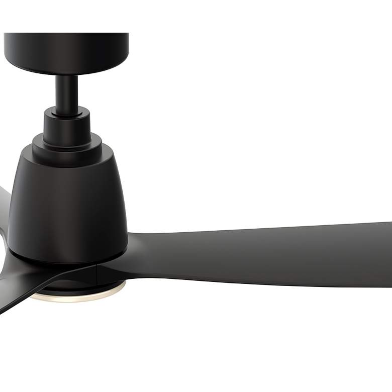 Image 4 52" Fanimation Kute Black Damp Modern Smart Ceiling Fan more views