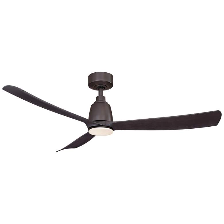 Image 2 52 inch Fanimation Kute Dark Bronze Damp LED  Smart Ceiling Fan