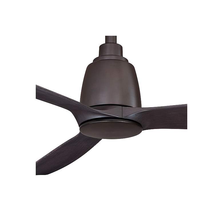 Image 3 52" Fanimation Kute Dark Bronze Damp Rated Smart Ceiling Fan more views