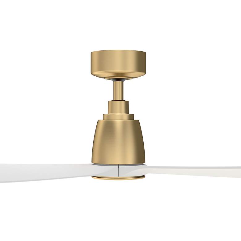 Image 5 52" Fanimation Kute Satin Brass Damp Rated Smart Ceiling Fan more views
