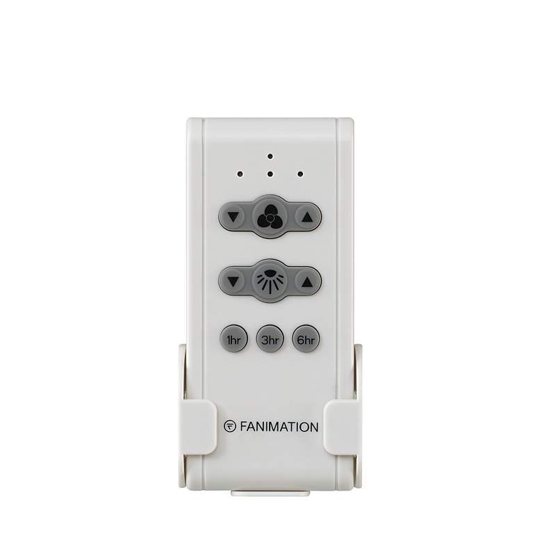 Image 2 52" Fanimation Kwad Matte White LED Ceiling Fan with Remote more views