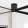 Thumbnail1 of 52" Fanimation Kwartet Black Finish CCT LED Ceiling Fan