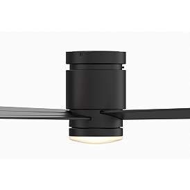 Image5 of 52" Fanimation Kwartet Black Finish CCT LED Ceiling Fan more views