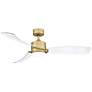 Thumbnail2 of 52" Fanimation Sculptaire Satin Brass LED Ceiling Fan with Remote
